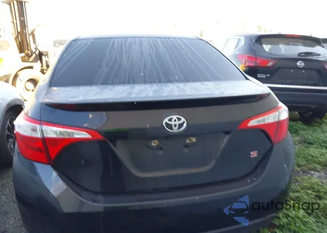 2015 Toyota Corolla S Plus from USA, damaged, VIN 5YFBURHE3FP214982